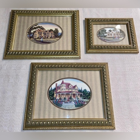 Set of 3 Vintage Catherine karnes Munn collection Matching Frame Prints Art 2001 - Picture 13 of 14